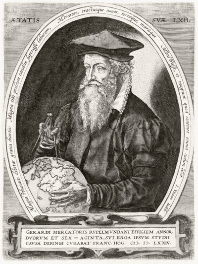 Gerardus Mercator by Unbekannt Unbekannt